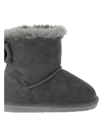 NICEBAY Leren winterboots "Elwha" grijs