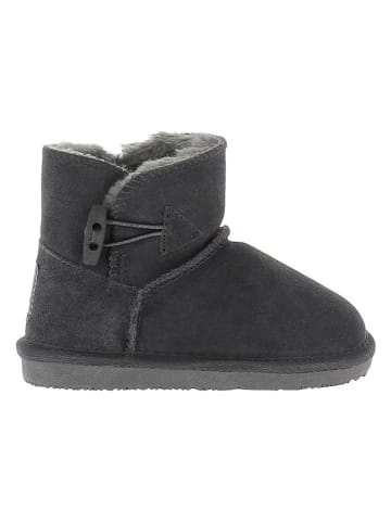 NICEBAY Leder-Winterboots "Branch" in Grau
