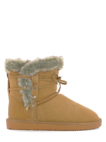 NICEBAY Winterboots "Nipigon" in Hellbraun