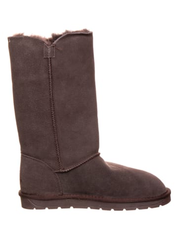 NICEBAY Leder-Winterstiefel "Bernie" in Braun