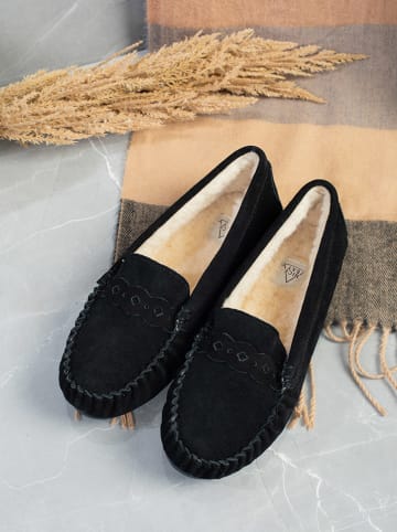 NICEBAY Mocassins "Molly" zwart