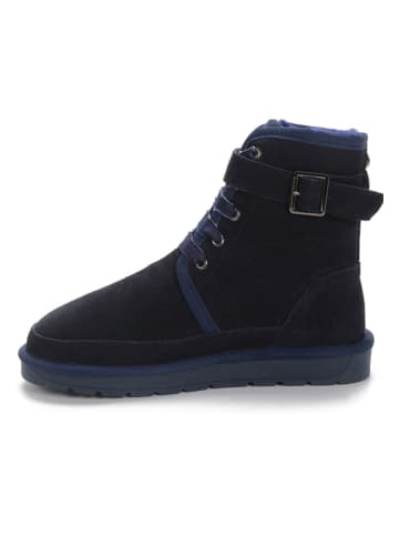 NICEBAY Leren boots "Gamian" zwart