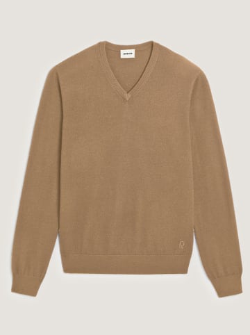 Rodier Wollpullover in Hellbraun