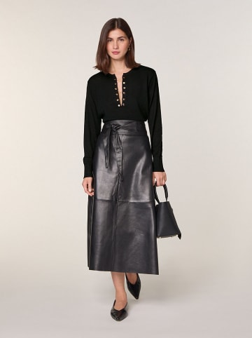 Rodier Wełniany sweter w kolorze czarnym