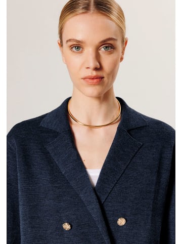 Rodier Wollen blazer donkerblauw