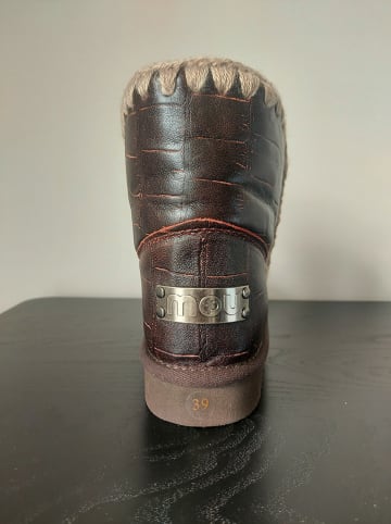 Mou Leren winterboots bruin