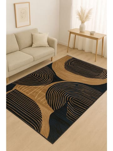 Mioli Dywan w kolorze czarno-brązowym