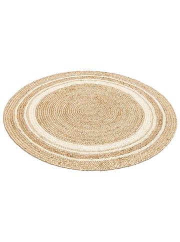 Mioli Jute tapijt beige/crème