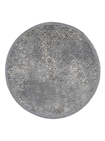 Mioli Kurzflor-Teppich in Grau
