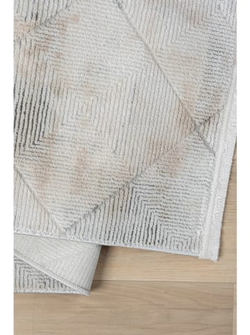 Mioli Laagpolig tapijt "Parla" beige/grijs/lichtbruin