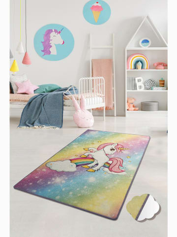 Mioli Laagpolig tapijt "Unicorn" meerkleurig