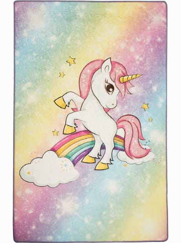 Mioli Laagpolig tapijt "Unicorn" meerkleurig