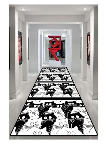 Mioli Dywan w kolorze czarno-białym