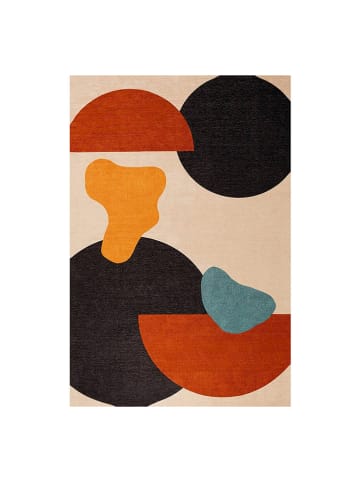 Mioli Laagpolig tapijt "Woopamuk 007" meerkleurig