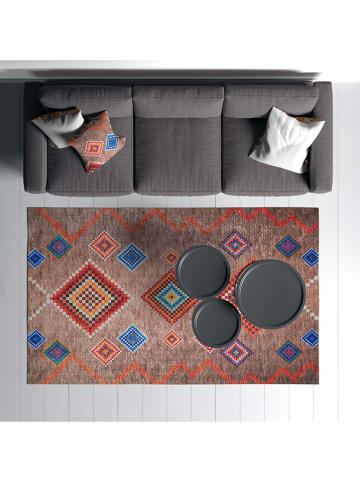 Mioli Baumwoll-Teppich "Woopamuk" in Bunt