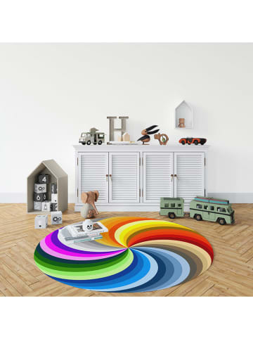 Mioli Bawełniany dywan "Woopamuk" ze wzorem