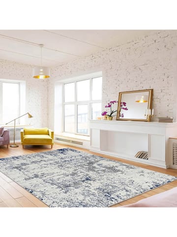 Mioli Baumwoll-Teppich "Woopamuk" in Blau