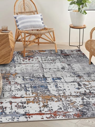 Mioli Bawełniany dywan w kolorze szarym