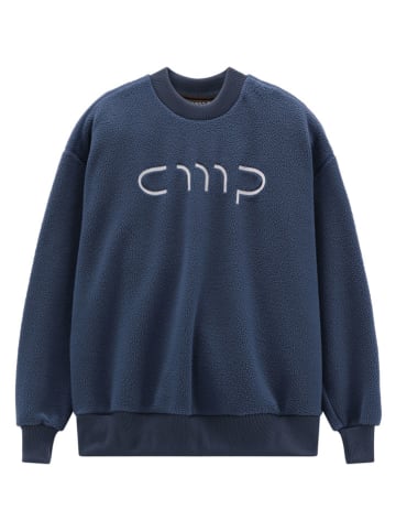 CMP Fleece-Sweatshirt in Dunkelblau
