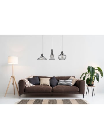 Opviq Hängeleuchte in Schwarz - (H)80 cm