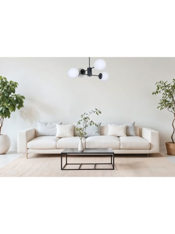 Opviq Hanglamp wit/zwart - (H)40 x Ø 15 cm