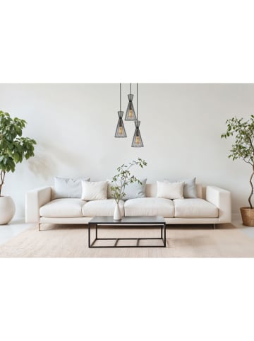 Opviq Lampa wisząca w kolorze czarnym - wys. 80 x Ø 15 cm