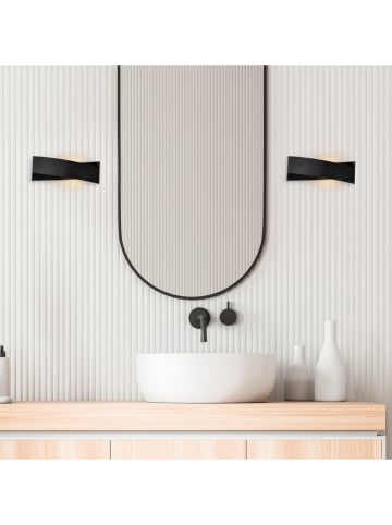 Opviq Lampa ścienna w kolorze czarnym - 31 x 10 cm