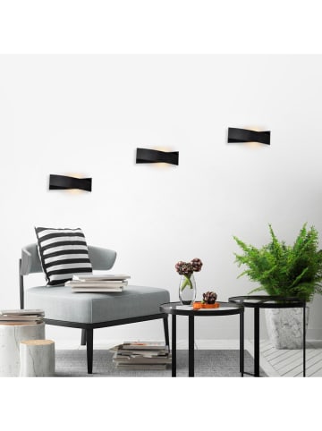 Opviq Wandlamp zwart - (B)31 x (H)10 cm