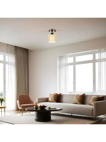 Opviq Deckenleuchte in Creme/ Silber - (B)15 x (H)20 cm