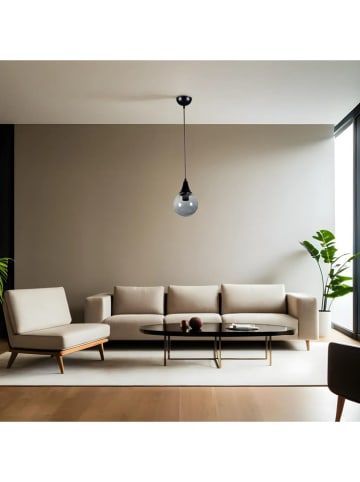 Opviq Lampa wisząca w kolorze szaro-czarnym - wys. 70 x Ø 15 cm