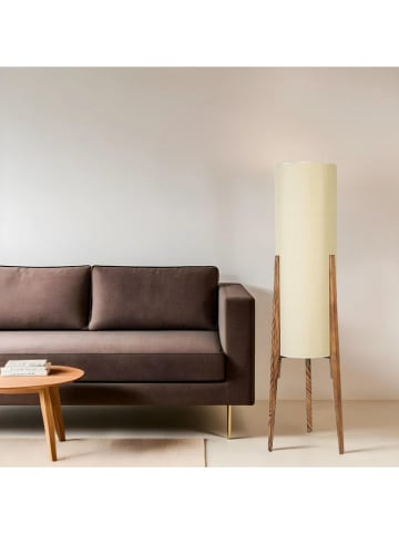 Opviq Standleuchte in Creme/ Hellbraun - (H)140 cm