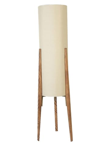 Opviq Standleuchte in Creme/ Hellbraun - (H)140 cm