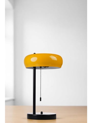 Opviq Lampa stołowa w kolorze musztardowo-czarnym - wys. 40 x Ø 25 cm