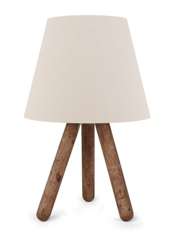 Opviq Tafellamp "Ayd" crème - (H)33 cm