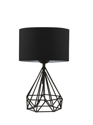 Opviq Lampy stołowe (2 szt.) w kolorze czarnym - wys. 41 x Ø 24 cm