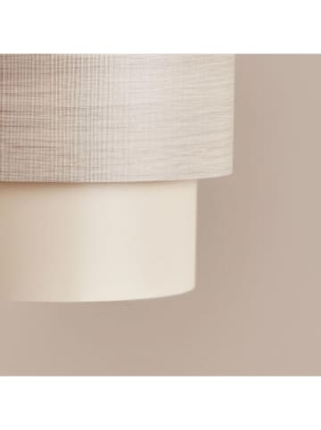 Opviq Hängeleuchte in Creme/ Beige - (H)70 x Ø 30 cm