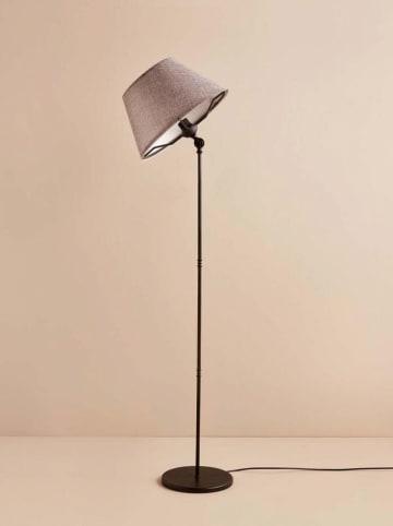 Opviq Standleuchte in Hellgrau/ Schwarz - (H)145 cm
