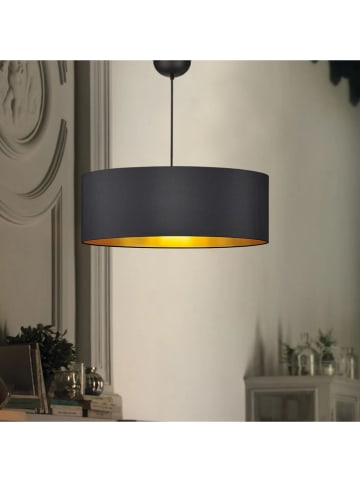 Opviq Hängeleuchte in Schwarz - (H)70 x Ø 50 cm