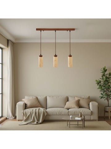 Opviq Hanglamp beige/bruin - (B)60 x (H)160 cm