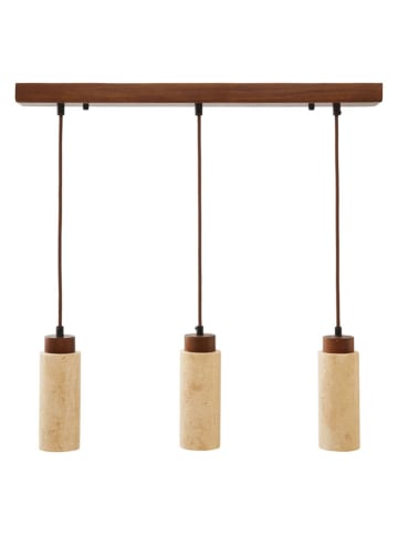 Opviq Hanglamp beige/bruin - (B)60 x (H)160 cm