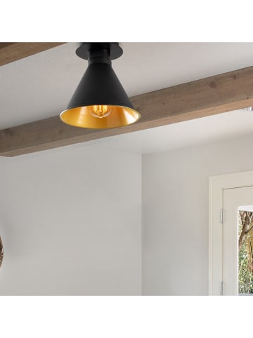 Opviq Lampa sufitowa w kolorze czarnym - wys. 24 x Ø 20 cm