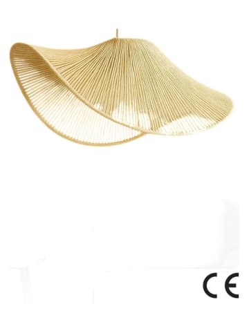 Opviq Lampa wisząca w kolorze kremowym - 50 x 53 cm