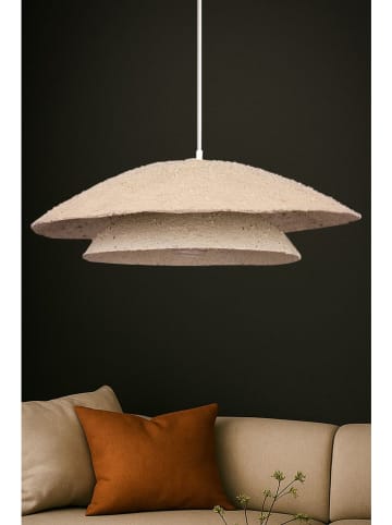 Opviq Lampa wisząca w kolorze kremowym - wys. 65 x Ø 40 cm