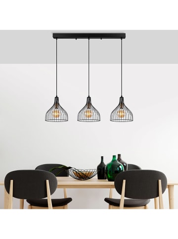 Opviq Lampa wisząca "Cafu" w kolorze czarnym - 70 x 121 cm