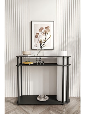 Opviq Standleuchte in Schwarz - (H)80 cm