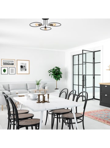 Opviq Plafonnière "Circle" zwart - Ø 66 cm