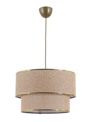 Opviq Lampa wisząca w kolorze złoto-beżowym - wys. 70 x Ø 30 cm