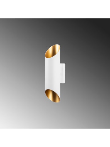 Opviq Wandleuchte in Weiß - (B)12 x (H)30 cm