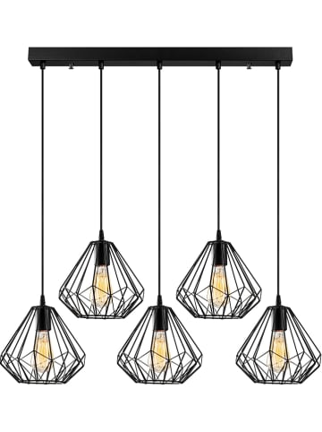 Opviq Lampa wisząca w kolorze czarnym - 93 x 117 cm