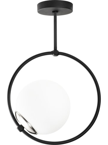 Opviq Deckenleuchte in Schwarz/ Weiß - (B)26 x (H)39 x (T)15 cm